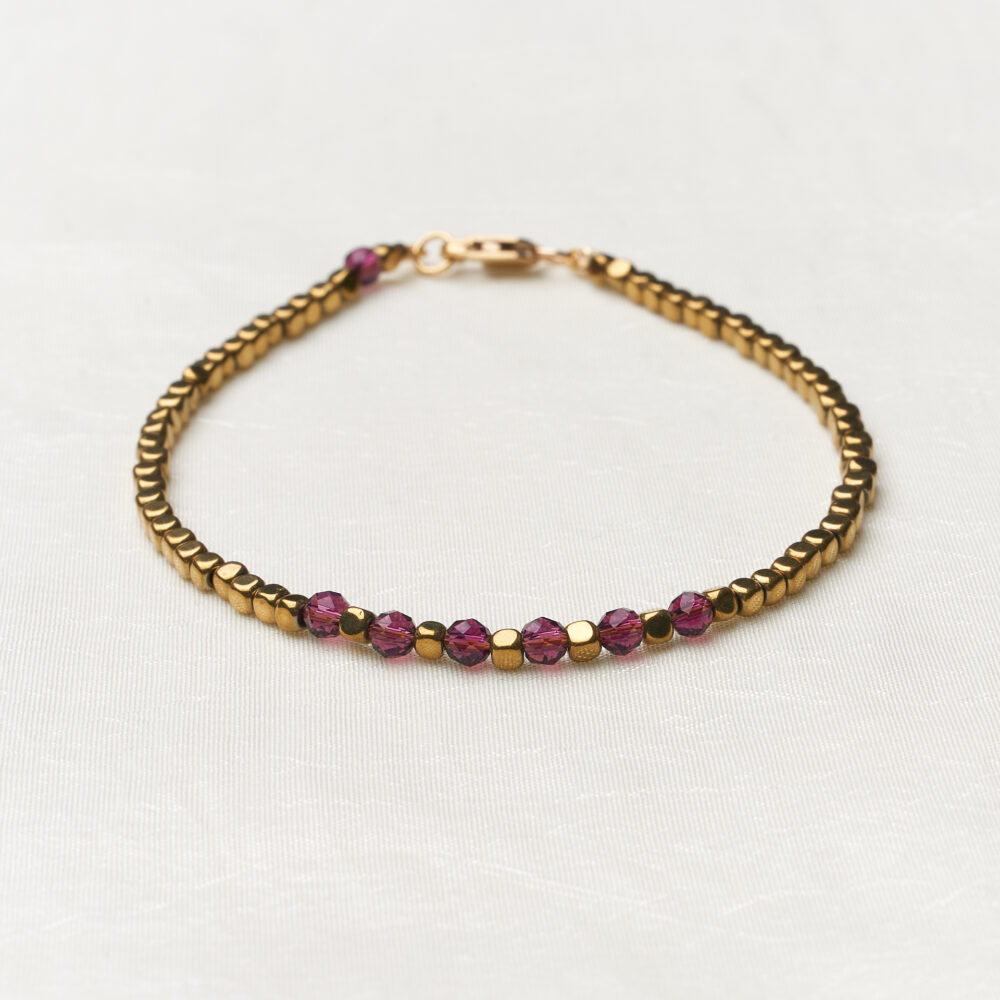 Bracelet Minimal - Purple