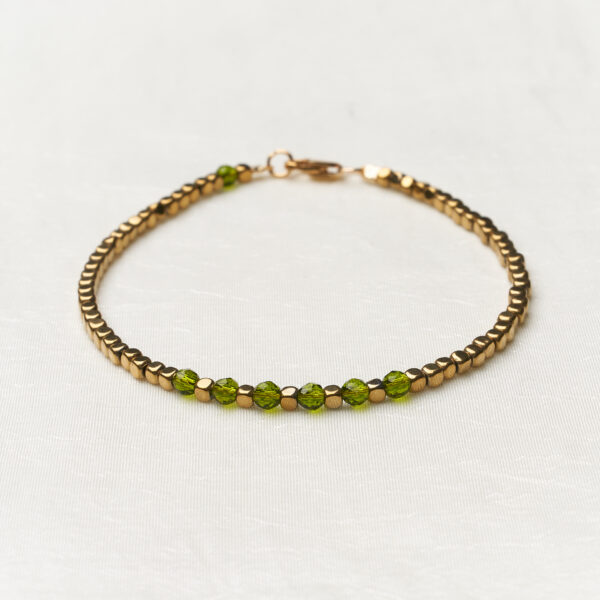 Bracelet Minimal - Moss Green