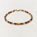 Bracelet Royal - Red / Black / Blush