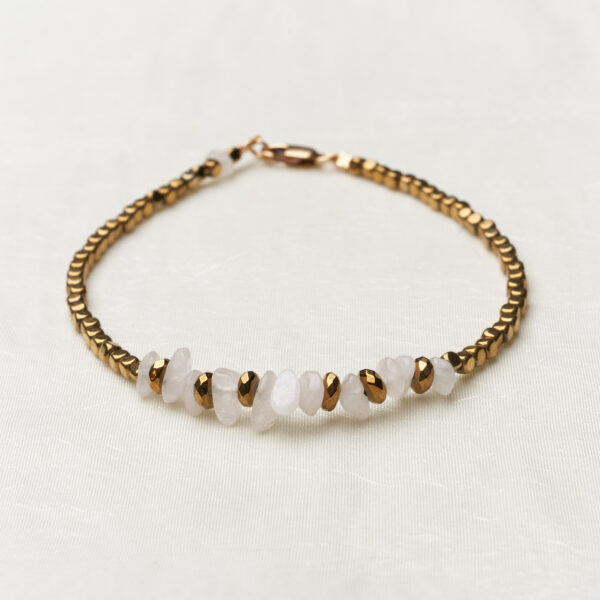 Armband Let’s Rock - White