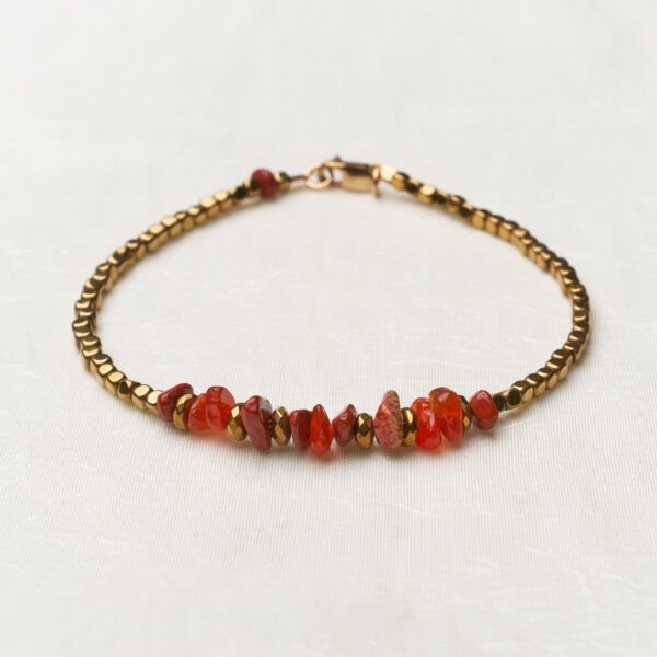 Armband Let’s Rock - Deep Orange