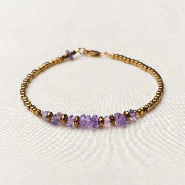 Armband Let’s Rock - Purple