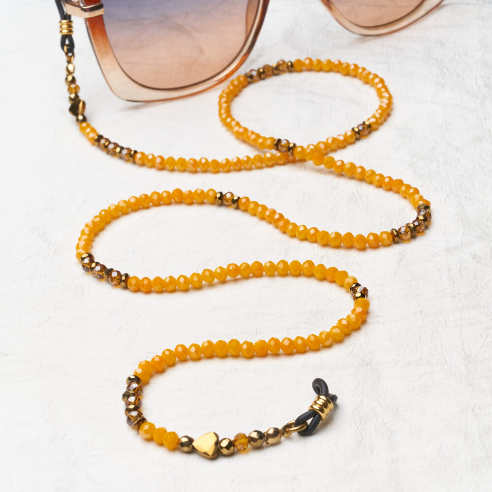 Cord for glasses - Ochre